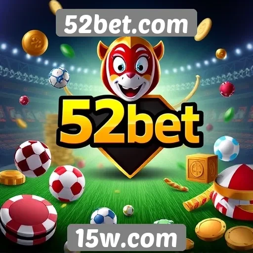 Variedade de jogos disponíveis no 52bet.com